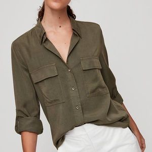 Babaton Aritzia - Utility Button-up Shirt